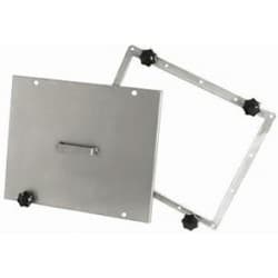 Cooling tower service window spare part