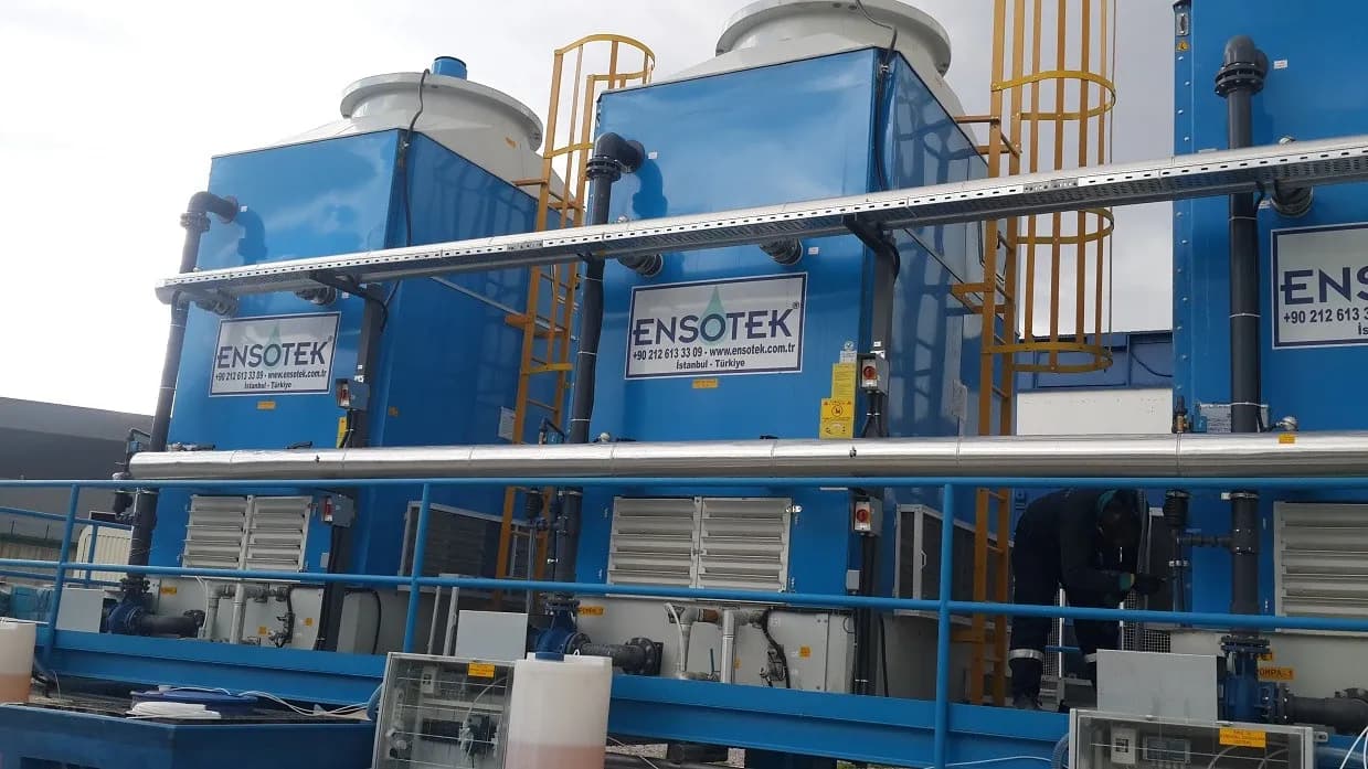 Kühlturm Automation und Fernüberwachung